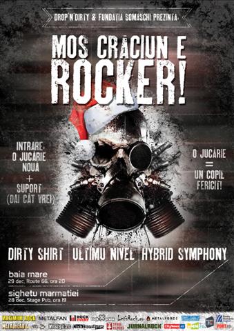 Formatia Dirty Shirt anunta initiativa „Mos Craciun e Rocker!”